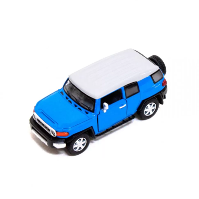 Дитяча залізна машинка TOYOTA FJ CRUISER КТ5343 інерційна Синій
