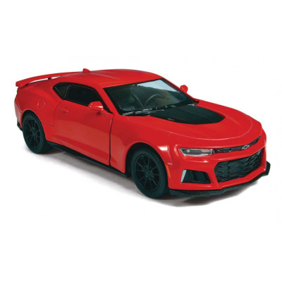 Колекційна іграшкова машинка CHEVROLET CAMARO ZL1 5' KT5399W інерційна Червоний