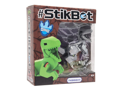 Фігурка для анімаційної творчості Велоцираптор Stikbot TST622DN_UAKD-4(Grey)