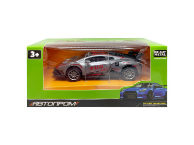 Модель автомобіля "Lamborghini Huracan" AP74183 масштаб 1:32 Сріблястий