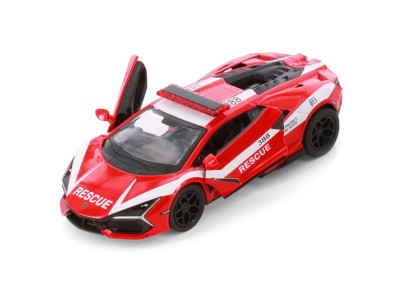Колекційна машинка "Lamborghini Revuelto" KT5459WPR(Red) масштаб 1:42
