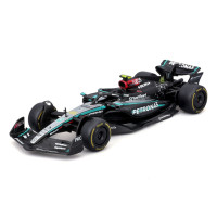 Колекційна автомодель Mercedes-AMG F1 W15 Performance (2024) Bburago 18-38208 1:43 масштаб Колекційна автомодель Mercedes-AMG F1 W15 Performance (2024) Bburago 18-38208 1:43 масштаб