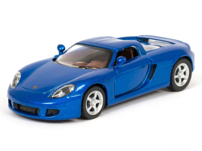 Колекційна машинка Porsche Carrera GT KT5081W інерційна Blue