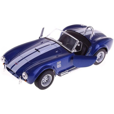 Дитяча колекційна машинка SHELBY COBRA KT5322W інерційна Синій Дитяча колекційна машинка SHELBY COBRA KT5322W інерційна Синій