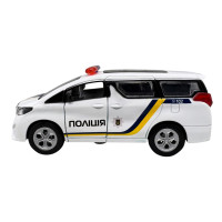 Автомодель дитяча Toyota Alphard "Поліція" TechnoDrive KM260417P масштаб 1:40