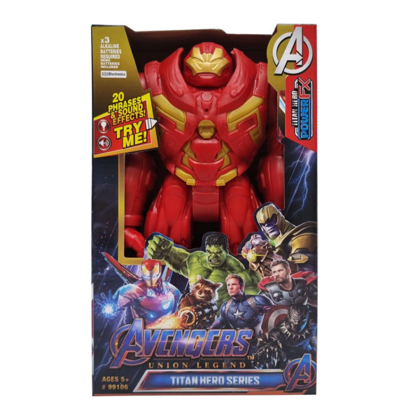 Ігрова фігурка Марвел Bambi 99106 зі світлом та звуком Халкбастер Ігрова фігурка Марвел Bambi 99106 зі світлом та звуком Халкбастер