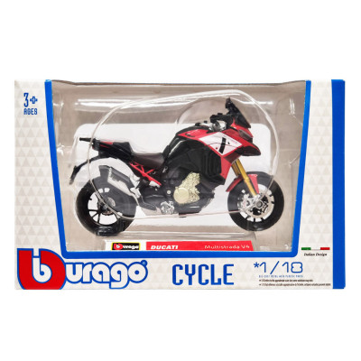 Дитяча модель Мотоцикла "DUCATI Multistrada V4" Bburago 18-51030-21 1:18 Дитяча модель Мотоцикла "DUCATI Multistrada V4" Bburago 18-51030-21 1:18