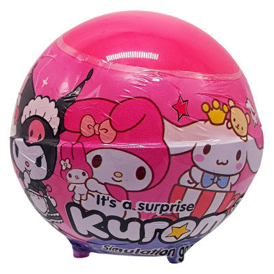 Дитяча іграшка-сюрприз «Kuromi» ZВ-193 у кулі в асортименті