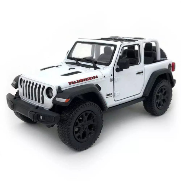 Колекційна машинка "Jeep Wrangler" KT5412WH(White) масштаб 1:42 Колекційна машинка "Jeep Wrangler" KT5412WH(White) масштаб 1:42