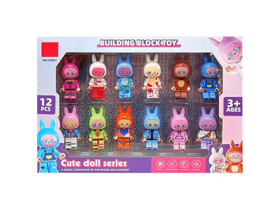 Дитячий набір фігурок Labubu 44001 12 фігурок