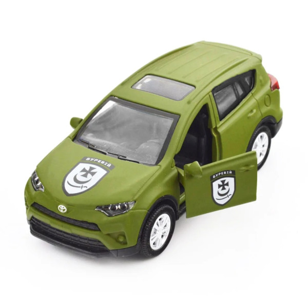 Автомодель серії "Шеврони Героїв" Toyota RAV4 "Буря" TechnoDrive KM6198
