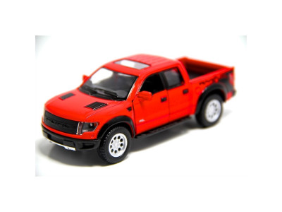 Дитяча колекційна машинка FORD F-150 КТ5365 інерційна Червоний Дитяча колекційна машинка FORD F-150 КТ5365 інерційна Червоний