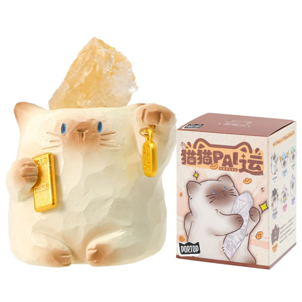 Колекційна фігурка-сюрприз "Енергія удачі" Pop Top W1244-8 серії "Cat PAI"
