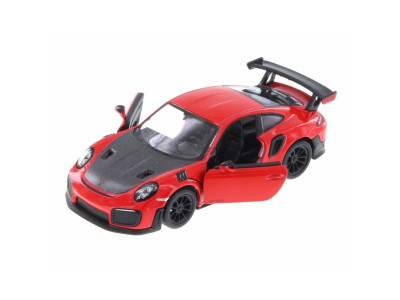 Автомодель легкова PORSCHE 911 GT2 RS 5" KT5408W 1:36 Червоний Автомодель легкова PORSCHE 911 GT2 RS 5" KT5408W 1:36 Червоний