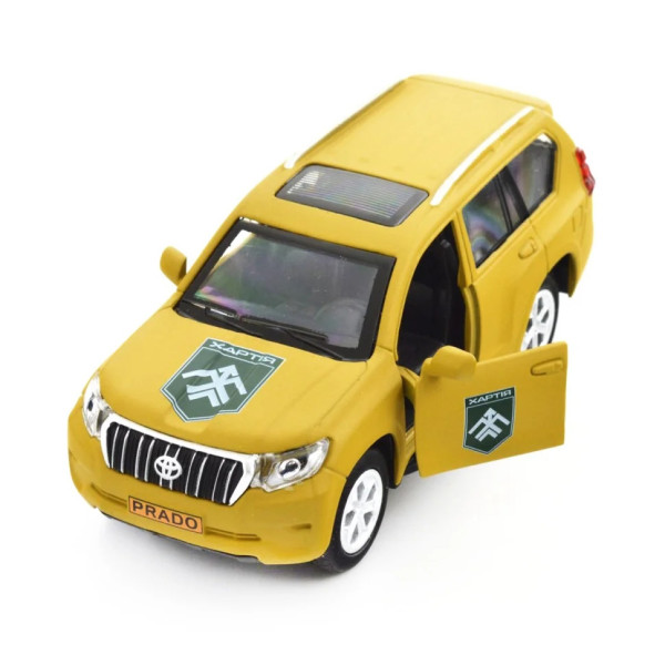 Автомодель серії "Шеврони Героїв" Toyota Prado "Хартія" TechnoDrive KM6188