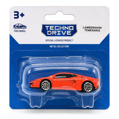 Дитяча мінімодель Lamborghini Temerario 250438US2-4 серії Street Racers S3