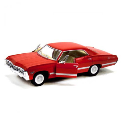 Дитяча колекційна машинка Chevrolet Impala KT5418W інерційна Червоний