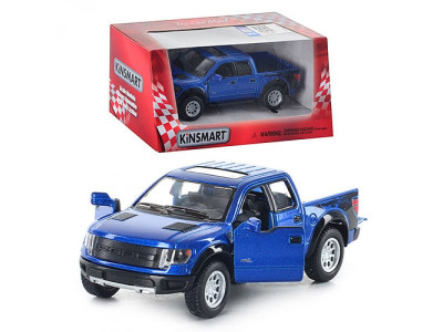 Дитяча колекційна машинка FORD F-150 КТ5365 інерційна Синій