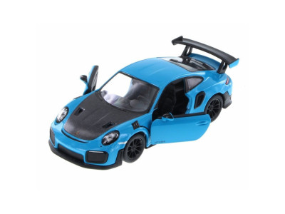 Автомодель легкова PORSCHE 911 GT2 RS 5" KT5408W 1:36 Синій