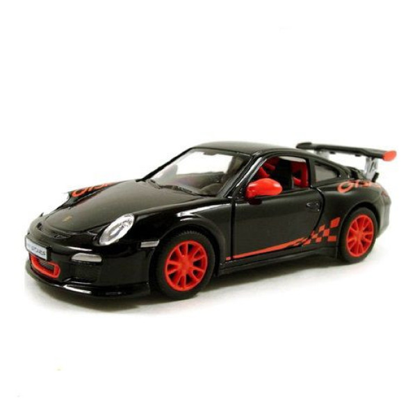 Колекційна іграшкова машинка PORSCHE 911 GTS RS KT5352W інерційна Чорний Колекційна іграшкова машинка PORSCHE 911 GTS RS KT5352W інерційна Чорний