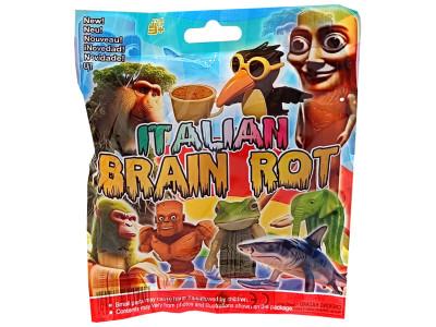 Дитяча колекційна фігурка-сюрприз Italian Brainrot BA-3002 в асортименті Дитяча колекційна фігурка-сюрприз Italian Brainrot BA-3002 в асортименті