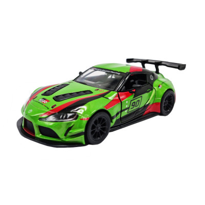 Металева машинка Toyota GR Supra Kinsmart KT5421WF інерційна, 1:36 Зелений