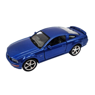 Інерційна машинка FORD MUSTANG GT 2006 Kinsmart КТ5091 1:42 Синій Інерційна машинка FORD MUSTANG GT 2006 Kinsmart КТ5091 1:42 Синій