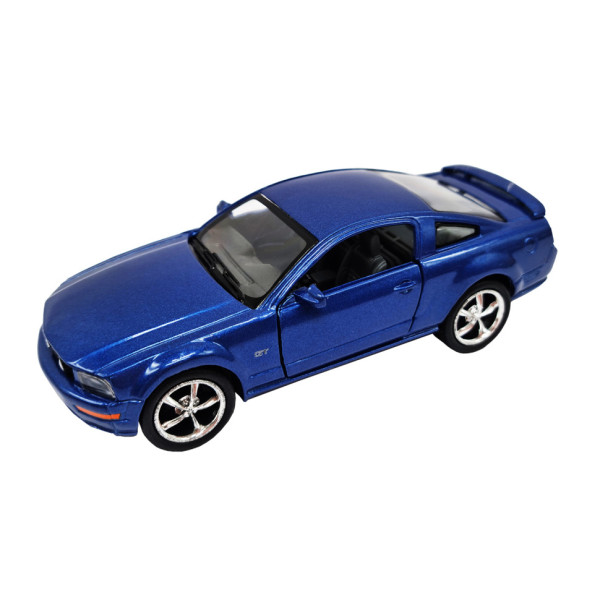 Інерційна машинка FORD MUSTANG GT 2006 Kinsmart КТ5091 1:42 Синій Інерційна машинка FORD MUSTANG GT 2006 Kinsmart КТ5091 1:42 Синій