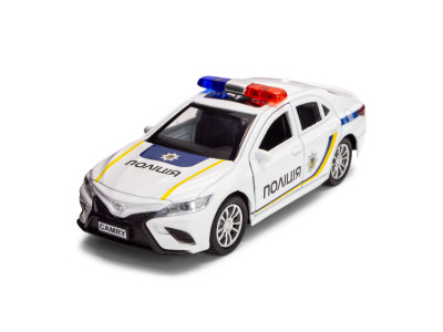 Автомодель дитяча Toyota Camry Поліція TechnoDrive KM250416 масштаб 1:43
