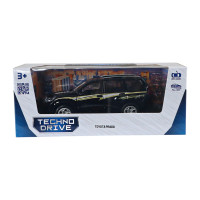 Інерційна автомодель "Toyota Prado" TechnoDrive KM6189D чорний Інерційна автомодель "Toyota Prado" TechnoDrive KM6189D чорний