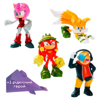 Набір ігрових фігурок Пригоди Наклза SONIC PRIME SON2040B 5 фігурок 65 см