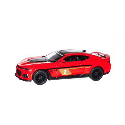 Дитяча модель машинки Chevrolet Camaro ZL1 2017 Kinsmart KT5399FW інерційна, 1:38 Red