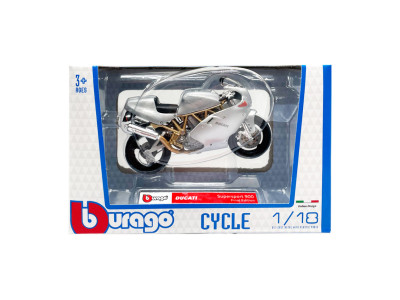 Дитяча модель Мотоцикла "Ducati SuperSport 900" Bburago 18-51030-14 масштаб 1:18