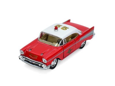 Інерційна машинка 1957 Chevrolet Bel Air (Fire Chirf) Kinsmart KT 5325 W