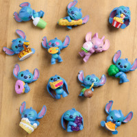 Фігурка-сюрприз у капсулі "Стіч зі смаколиками" STITCH 46288 серії "Feed Me" іграшка 4 см