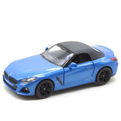 Машинка інерційна "BMW Z4" KT5419W(Silver) масштаб 1:36 Синій