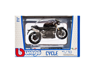 Дитяча модель Мотоцикла "TRIUMPH Speed Triple 2011" Bburago 18-51030-11 масштаб 1:18