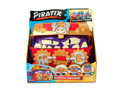 Дитячий іграшковий набір з фігурками "Скриня зі скарбами" PIRATIX PPXSP116IN00