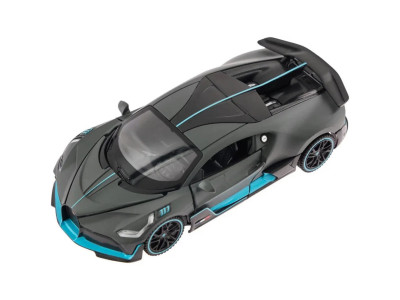 Автомодель інерційна Bugatti DIVO Rastar 64200 grey 1:32