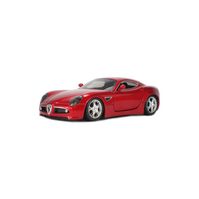 Дитяча автомодель ALFA 8C COMPETIZIONE Bburago 18-43004 червоний металік 1:32