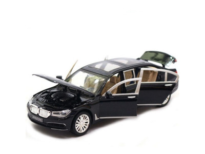 Автомодель автомобіля BMW 760 7695(Black) світло звук відкриваються двері Автомодель автомобіля BMW 760 7695(Black) світло звук відкриваються двері