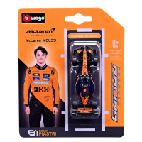 Колекційна автомодель "McLaren F1 MCL39 (2025)" 18-58001 1:64 масштаб Колекційна автомодель "McLaren F1 MCL39 (2025)" 18-58001 1:64 масштаб
