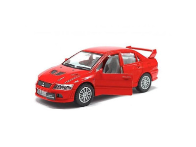 Колекційна машинка "Mitsubishi Evolution VII" KT5052W(Red) масштаб 1:42