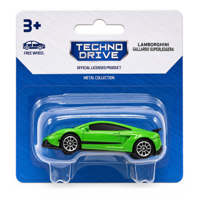 Дитяча мінімодель Lamborghini Gallardo Superleggera 250438US2-16 серії Street Racers S3 Дитяча мінімодель Lamborghini Gallardo Superleggera 250438US2-16 серії Street Racers S3