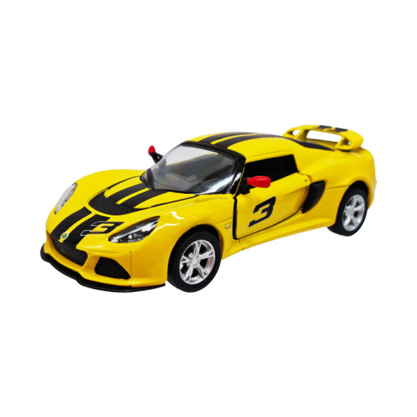 Інерційна машинка Kinsmart KT5361WF металева 1:32 Жовтий