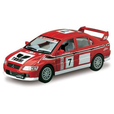 Колекційна машинка MITSUBISHI LANCER EVOLUTION VII WRC KT5048W (Red) інерційна