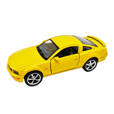 Інерційна машинка FORD MUSTANG GT 2006 Kinsmart КТ5091 1:42 Жовтий Інерційна машинка FORD MUSTANG GT 2006 Kinsmart КТ5091 1:42 Жовтий