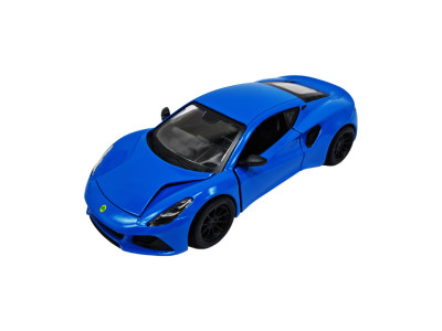Інерційна машинка Lotus Emira Kinsmart KT5441W металева 13 см Синій