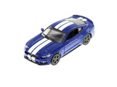 Дитяча модель машинки Ford Mustang GT (2015) Kinsmart KT5386FW 1:38 Blue