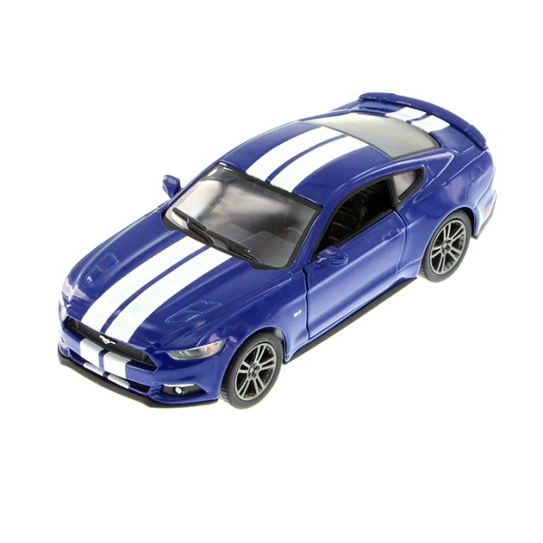 Дитяча модель машинки Ford Mustang GT (2015) Kinsmart KT5386FW 1:38 Blue